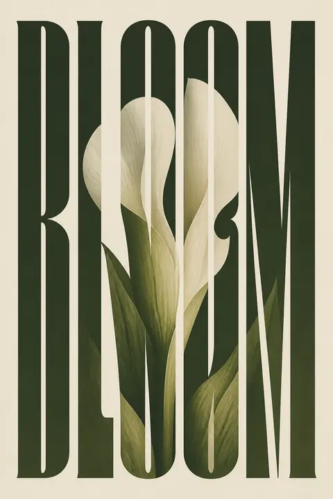 BLOOM as Condensed Editorial Type