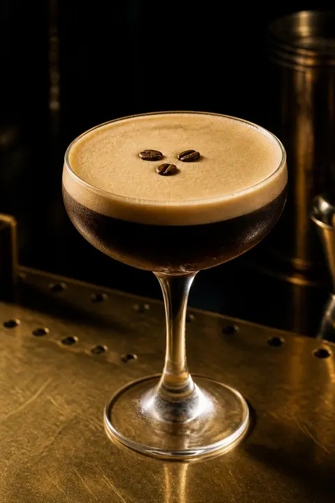 Espresso Cocktail with Silky Crema