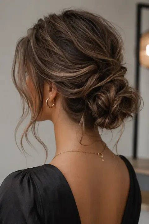 Modern Low Bun Hairstyle Ideas for Women