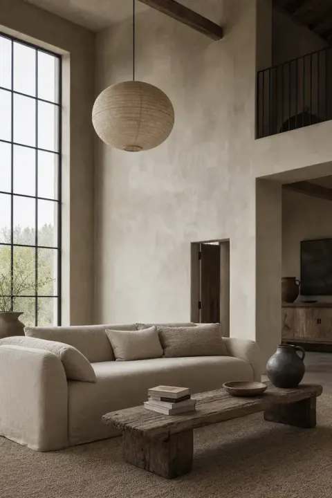 Serene Wabi Sabi Loft