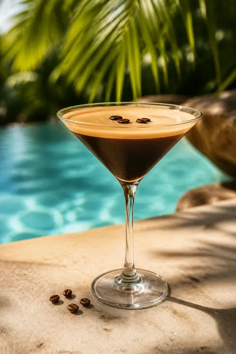 Tropical Poolside Espresso Martini