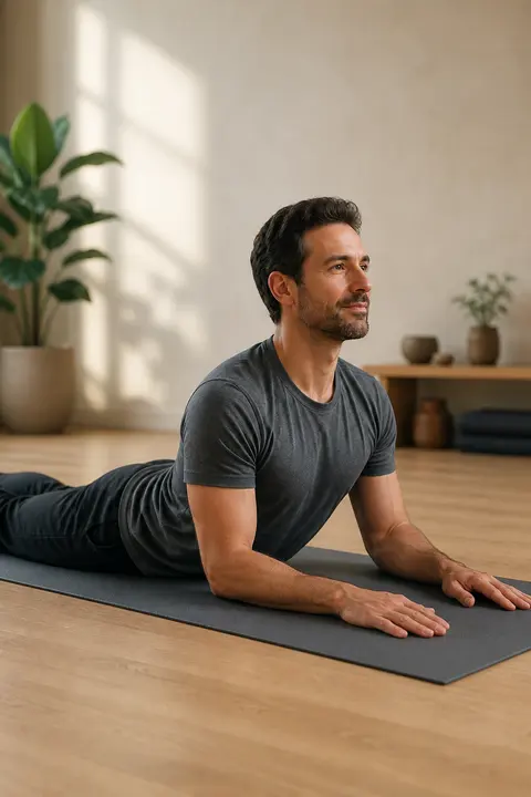Sphinx Pose for a Gentle Backbend