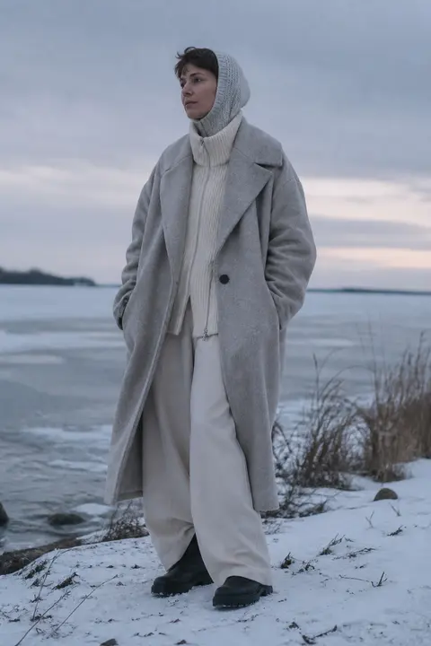 Soft Gray Layers for a Nordic Winter