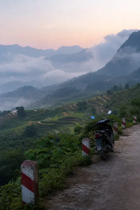 Motorbike Route Through Vietnam’s Rice Terraces