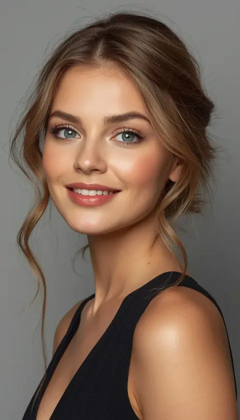 Elegant Soft Updo Hairstyle for Women