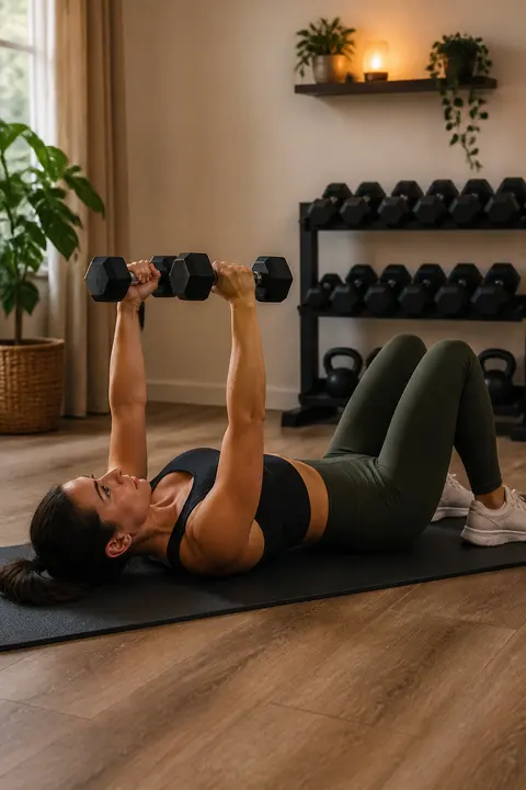 Dumbbell Floor Press
