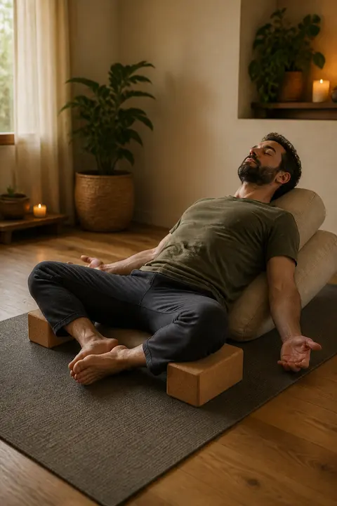Restorative Bound Angle Pose