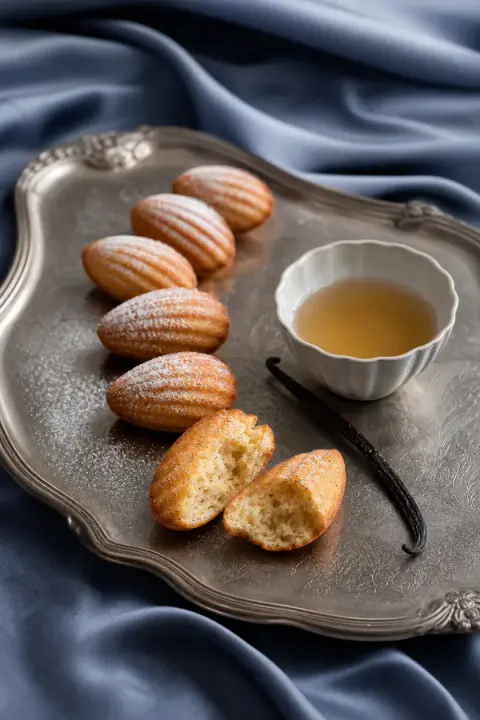 Vanilla Bean Madeleines