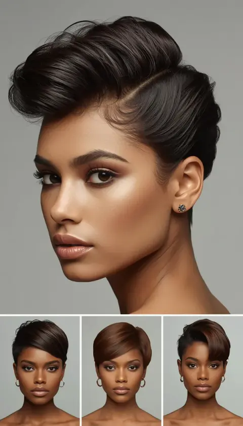 Modern Sleek Pixie Hairstyle Ideas ✨