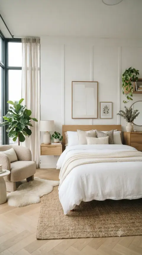 Clean Aesthetic: Modern Neutral Bedroom Design