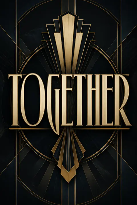 Art Deco Typography for "TOGETHER"