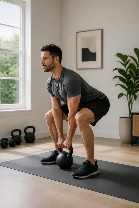 Kettlebell Deadlift for a Strong Hip Hinge