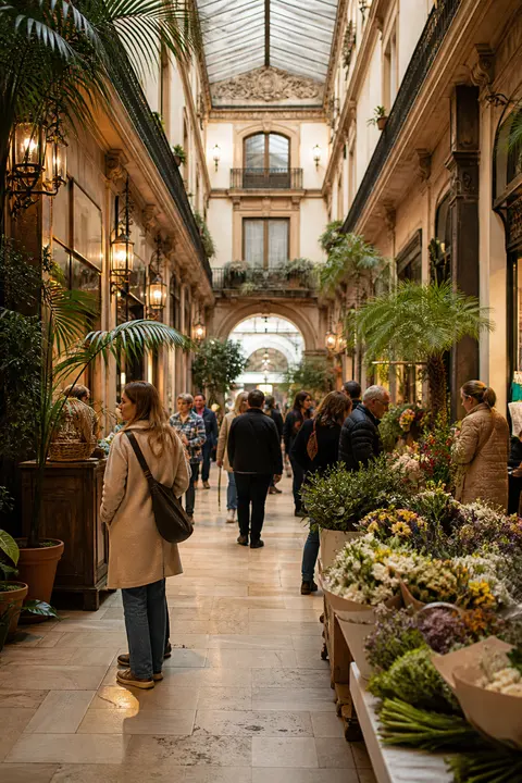 Market Day at Barcelona Modernist Passage