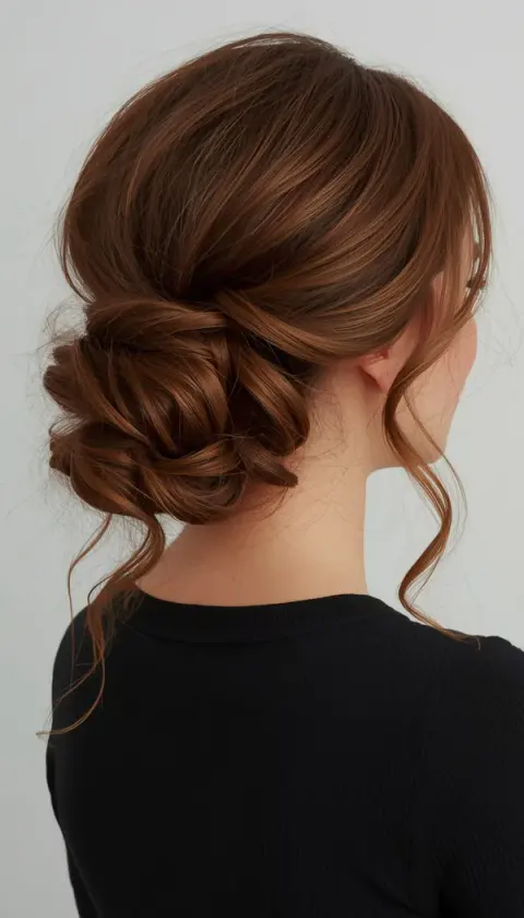Elegant Low Bun Hairstyle for Women | Updo Ideas